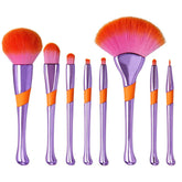 Wholesale Makeup Brush Set Baseball Girl 8pcs Makeup Brush Set.